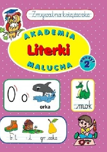 Okladka ksiazki akademia malucha literki zeszyt 2