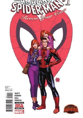 Okladka ksiazki amazing spider man renew your vows 1 why we can t have nice things