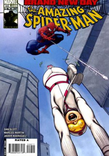 Okladka ksiazki amazing spider man vol 1 559 brand new day peter parker paparazzi part 1 money shot