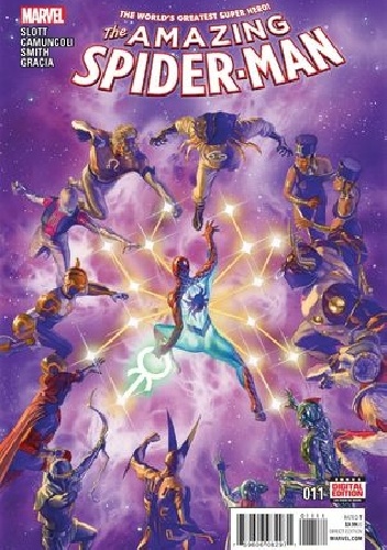 Okladka ksiazki amazing spider man vol 4 11 scorpio rising part 3 signs from above