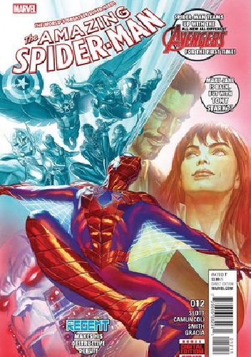 Okladka ksiazki amazing spider man vol 4 12 power play part 1 the stark contrast