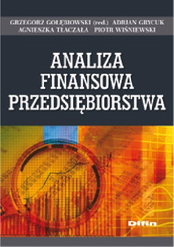 Okladka ksiazki analiza finansowa przedsiebiorstwa