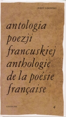 Okladka ksiazki antologia poezji francuskiej t 4