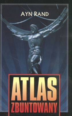Okladka ksiazki atlas zbuntowany