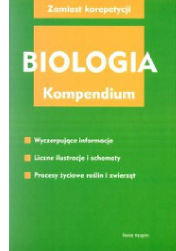 Okladka ksiazki biologia kompendium