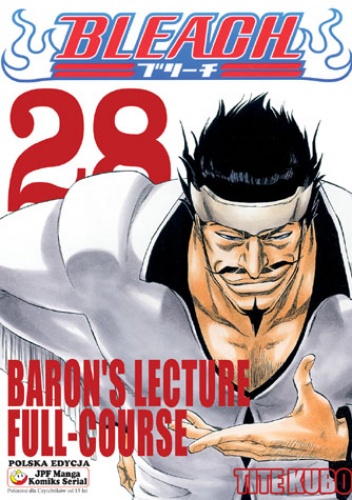 Okladka ksiazki bleach 28 baron s lecture full course