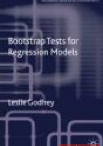 Okladka ksiazki bootstrap tests for regression models