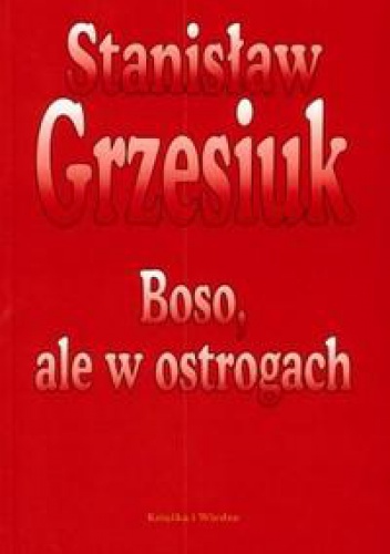 Okladka ksiazki boso ale w ostrogach