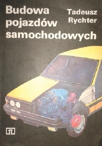 Okladka ksiazki budowa pojazdow samochodowych