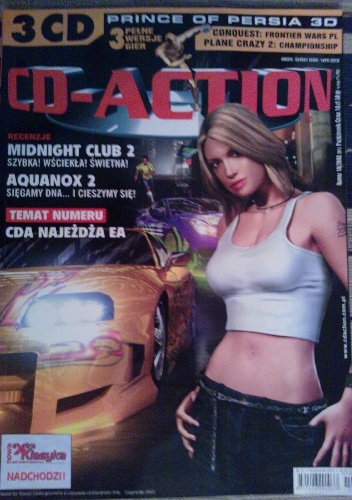 Okladka ksiazki cd action 10 2003