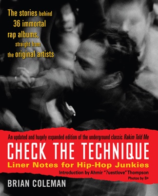Okladka ksiazki check the technique liner notes for hip hop junkies