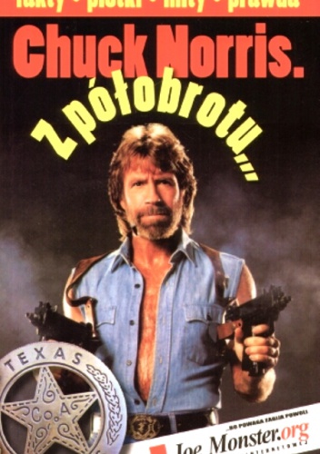 Okladka ksiazki chuck norris z polobrotu