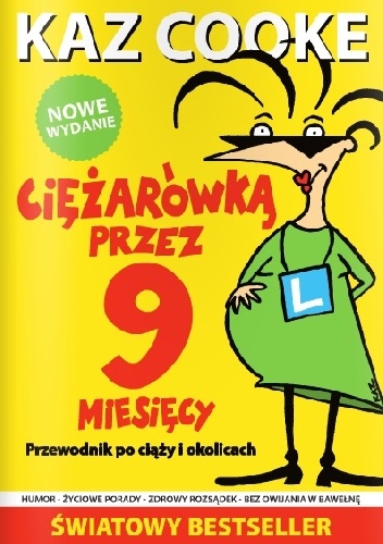 Okladka ksiazki ciezarowka przez 9 miesiecy przewodnik po ciazy i okolicach