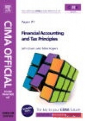 Okladka ksiazki cima official exam practice kit financial accounting and tax