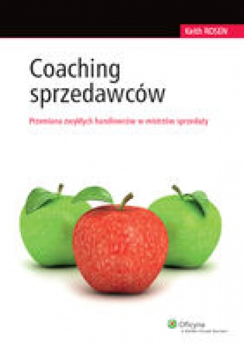 Okladka ksiazki coaching sprzedawcow przemiana zwyklych handlowcow w mistrzow sprzedazy