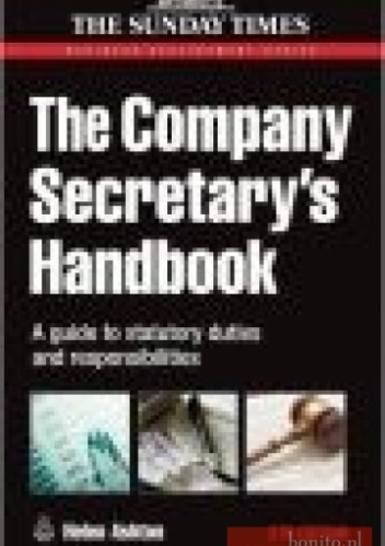 Okladka ksiazki company secretary s handbook