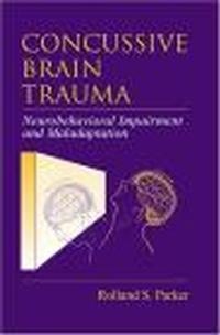 Okladka ksiazki concussive brain trauma neurobehavioral impairment maladap