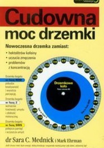 Okladka ksiazki cudowna moc drzemki