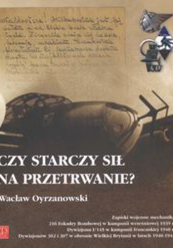 Okladka ksiazki czy starczy sil na przetrwanie