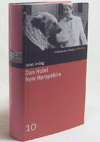 Okladka ksiazki das hotel new hampshire