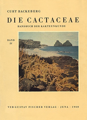 Okladka ksiazki die cactaceae handbuch der kakteenkunde band 4