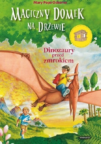 Okladka ksiazki dinozaury przed zmrokiem