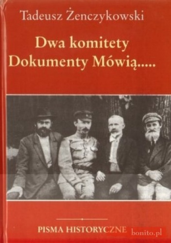 Okladka ksiazki dwa komitety dokumenty mowia