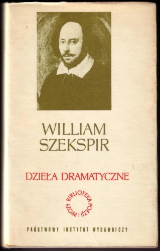 Okladka ksiazki dziela dramatyczne ii komedie