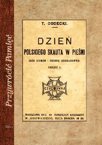 Okladka ksiazki dzien polskiego skauta w piesni zbior spiewow i piosenek jednoglosowych czesc 1