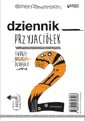 Okladka ksiazki dziennik przyjaciolek 2 tworz niszcz dzialaj