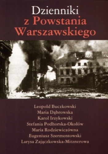 Okladka ksiazki dzienniki z powstania warszawskiego