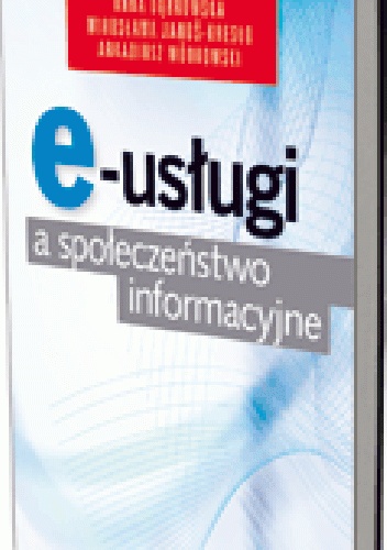 Okladka ksiazki e uslugi a spoleczenstwo informacyjne