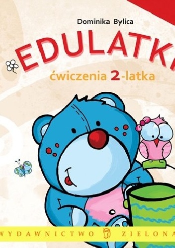 Okladka ksiazki edulatki cwiczenia 2 latka