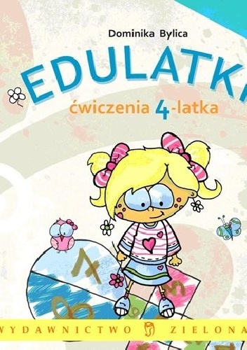 Okladka ksiazki edulatki cwiczenia 4 latka