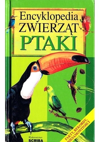 Okladka ksiazki encyklopedia zwierzat ptaki