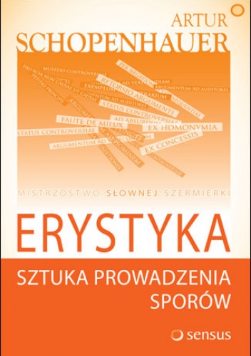 Okladka ksiazki erystyka sztuka prowadzenia sporow