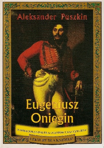 Okladka ksiazki eugeniusz oniegin