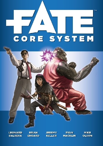 Okladka ksiazki fate core system