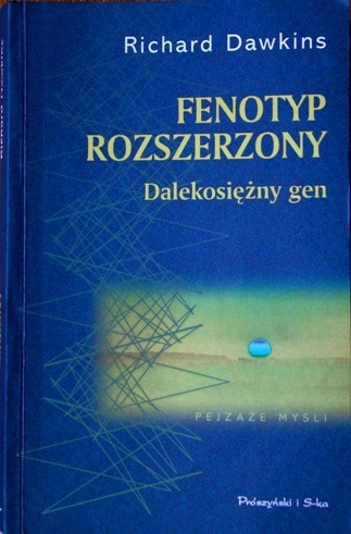 Okladka ksiazki fenotyp rozszerzony dalekosiezny gen