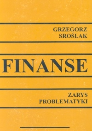 Okladka ksiazki finanse zarys problematyki