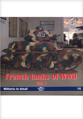 Okladka ksiazki french tanks of wwii vol i