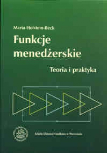 Okladka ksiazki funkcje menedzerskie teoria i praktyka