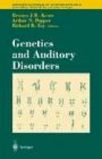 Okladka ksiazki genetics of auditory disorders
