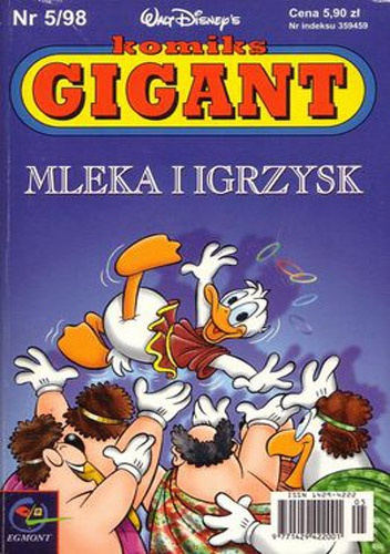 Okladka ksiazki gigant 5 98 mleka i igrzysk