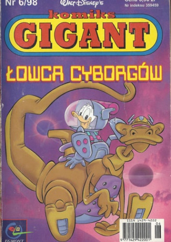 Okladka ksiazki gigant 6 98 lowca cyborgow