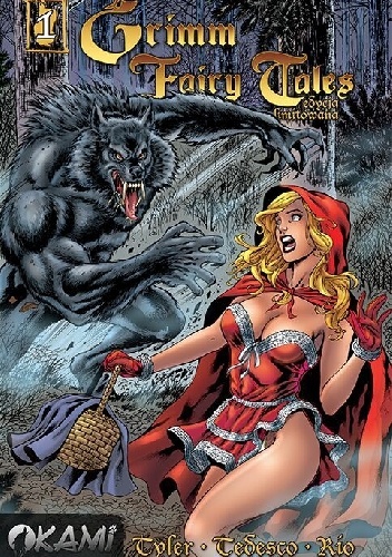 Okladka ksiazki grimm fairy tales 01 czerwony kapturek edycja limitowana a