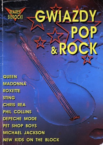 Okladka ksiazki gwiazdy pop rock