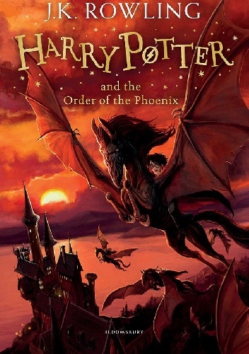 Okladka ksiazki harry potter and the order of the phoenix