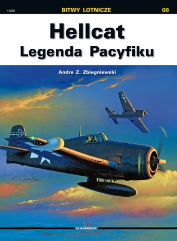Okladka ksiazki hellcat legenda pacyfiku bitwy lotnicze nr 08