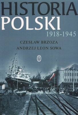 Okladka ksiazki historia polski 1918 1945